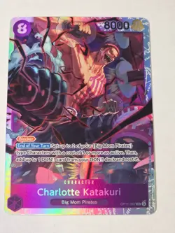 One Piece - Charlotte Katakuri FOIL - OP11 A Fist of Divine Speed - Image 1