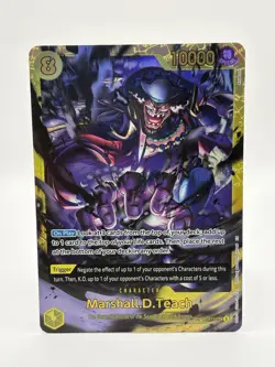 One Piece OP16-119 Marshall.D. Teach SEC Secret Rare OP16 EN - Image 1