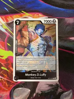 One Piece Monkey.D.Luffy OP15-092 Rare from Adventure on Kami’s Island NM - Image 1