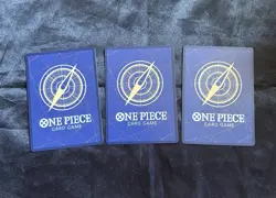 Bandai One Piece CCG Sabo Luffy Ace P-073 P-074 P-075 foil parallel lot 3 EN - Image 2