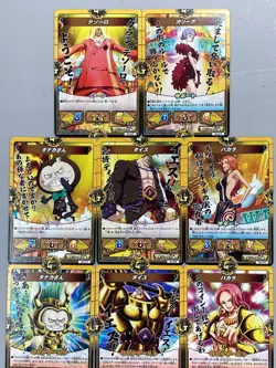 Film Gold - Bundle of 8 - One Piece Kizuna Boost Card Battle Japanese - Image 3