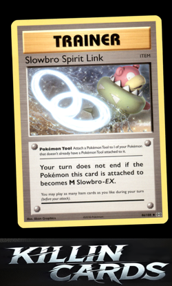 Slowbro Spirit Link 86/108 Pokemon Uncommon XY - Evolutions Card NM - Image 1