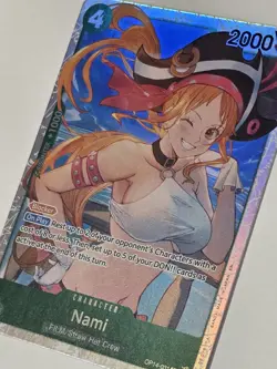 Nami OP14-031 SR Foil The Azure Sea's Seven One Piece Card Game NM - Image 3