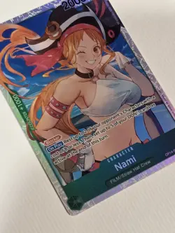 Nami OP14-031 SR Foil The Azure Sea's Seven One Piece Card Game NM - Image 5