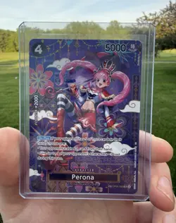 Bandai One Piece Card Game Perona SP Alternate Art Foil OP06-093 English - Image 1