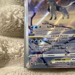 Glaceon VSTAR SWSH197 Sword & Shield Promo Cards Holo Promo Pokemon TCG 260 HP - Image 5