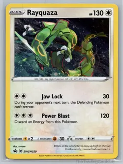 Rayquaza - Promo SWSH: Sword & Shield Promo Cards Holo SWSH029 NM - Image 1