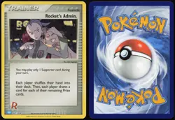 Rocket's Admin. (CLB) 027/034 Holo Trading Card Game Classic Pokemon NM - Image 3