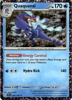 Quaquaval - (Sparkle Holo) Holo Promo Miscellaneous Cards & Products 054/198 NM - Image 1