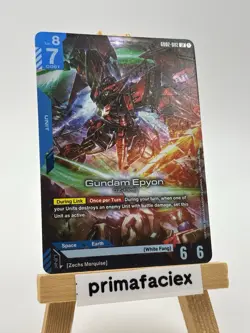 Gundam Card - Gundam Epyon - GD02-002 LR - Image 1