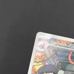 Pokemon TCG Card Team Rocket's Raticate 202/182 Destined Rivals Holo IR - LP+ - Image 3