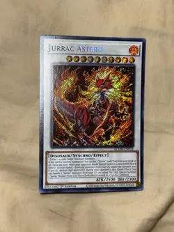 BLMM-EN018 Jurrac Astero : Secret Rare Card : 1st Edition NM Card : YuGiOh TCG - Image 1