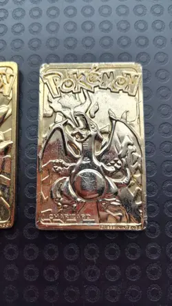 1999 Pokemon CHARIZARD and TOGEPI 23k Gold Plated Trading Card Burger King - Image 5