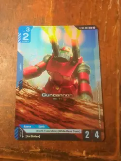 Gundam Card Game Guncannon (C+ ) Starter Deck 01: Heroic Beginnings (ST01-003) - Image 1