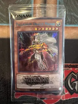 YUGIOH PALLADIUM ORACLE MAHAD SBPR-EN004 SEALED PRIZE CARD + SWEEPSTAKES BOX - Image 2