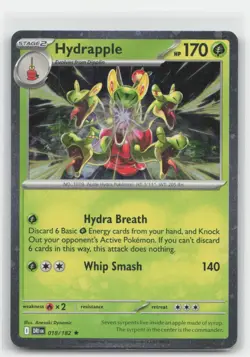 Hydrapple (Cosmos Holo) Holo Miscellaneous Cards & Products 018/182 R Pokemon LP - Image 1
