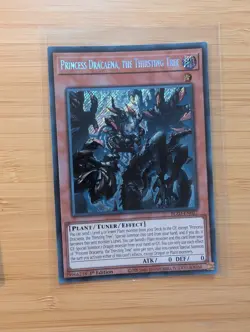 Princess Dracaena, the Thirsting Tree (1st, Secret) - BLZD-EN027 - YuGiOh Card - Image 1