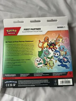 Pokemon TCG First Partner Illustration Collection Series 1 Box 37 Cards 2021 - Image 2