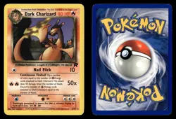 Dark Charizard 21/82 Unlimited Rare Team Rocket Pokemon Card - Image 1