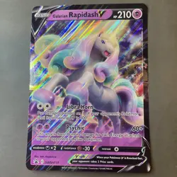 Pokemon Jumbo 17 Card Lot Rapidash SWSH111 Pikachu SWSH061 Promo - Image 3