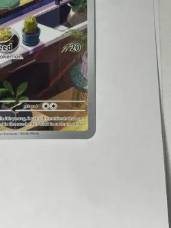 Bulbasaur 143/142 Stellar Crown Holo Illustration Clean NM Pokemon Card - Image 4