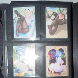 Liquid Fantasy Waifu Anime Card 4 Card lot Ganyu Genshin Spicy - Image 1