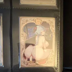 Liquid Fantasy Waifu Anime Card 4 Card lot Ganyu Genshin Spicy - Image 5
