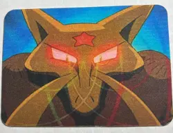 Pokemon Alakazam Lenticular Viz Video Promo 3D Card - PIKA-0034D/DVD VHS - RARE - Image 1