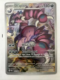 Pokemon TCG Drapion 097/088 Perfect Order Illustration Rare NM Card - Image 1