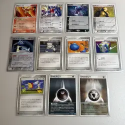 Aura's Lucario Ex/Rayquaza Ex Master Kit Pokemon Japanese Near Complete w/ Box - Image 5