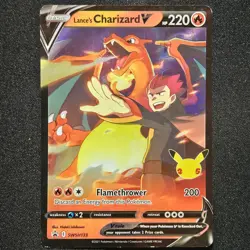 Pokemon LANCE'S CHARIZARD V SWSH133 SWORD & SHIELD PROMO Holo - Image 1