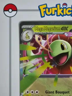 Mega Meganium ex MEP 034 | Black Star Promo | Standard Size | Pokemon Card | NM - Image 3