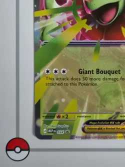Mega Meganium ex MEP 034 | Black Star Promo | Standard Size | Pokemon Card | NM - Image 5