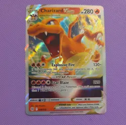 Pokemon Charizard VSTAR 018/172 Brilliant Stars Ultra Rare Holo NM - Image 1