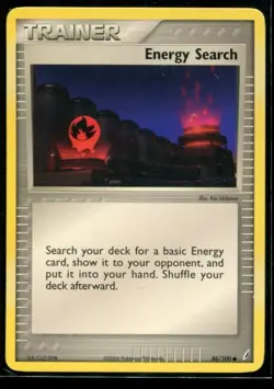 Energy Search - ex Crystal Guardians 86/100 2006 NM Pokemon - Image 1