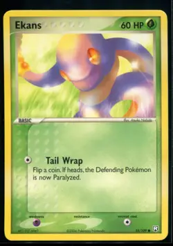 Ekans - ex Team Rocket Returns 55/109 2004 NM Pokemon - Image 1