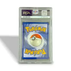 1999 Pokemon Fossil Hitmonlee Holo #7 1st Edition PSA 8 - Image 2