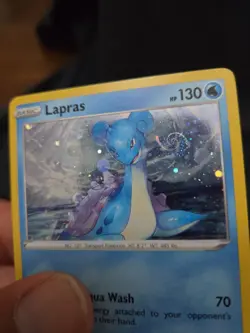 Lapras SWSH051 Sword Shield Black Star Holo Promo Pokemon VLP SWIRL!~ - Image 2
