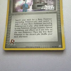 Pokemon TCG Swoop! Teleporter Reverse Holo 92/109 Team Rocket Returns 2004 - Image 4