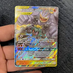 Marshadow & Machamp GX 82/214 Unbroken Bonds Holo Ultra Rare 270 HP - Image 1