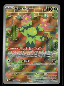 Pokemon TCG SV09: Journey Together #160/159 Maractus - Image 1