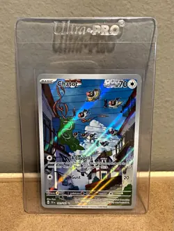 Pokemon TCG Chatot 181/162 SV05 Temporal Forces Illustration Rare Holo EN - Image 1