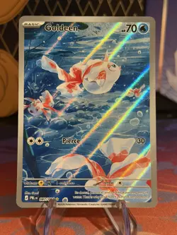 Goldeen 087/084 - Illustration Rare - Pitch Black - Pokemon TCG - NM - Image 1