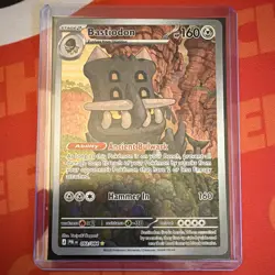 Bastiodon 093/084 Pitch Black Pokemon Illustration Rare English NM & SHIPS FAST! - Image 1