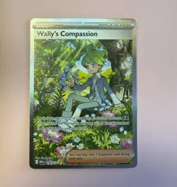 Wally's Compassion 186/132 Evolutions Full Art Holo Ultra Rare English - Image 1