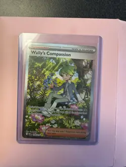 Wally's Compassion 186/132 Evolutions Full Art Holo Ultra Rare English - Image 3