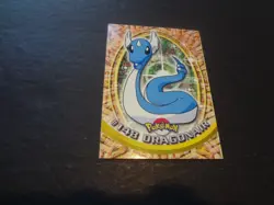 2000 Topps Pokemon Series 3 #148 Dragonair Blue Logo 1st Edition TV Animation - Image 1