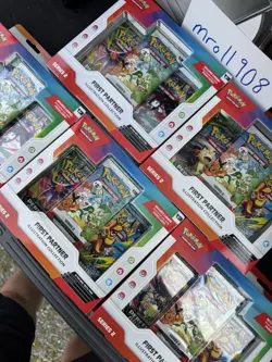 Lot of 5 Pokemon TCG First Partner Illustration Collection Series 2, Sealed BNIB - Image 1