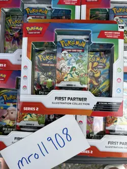 Lot of 5 Pokemon TCG First Partner Illustration Collection Series 2, Sealed BNIB - Image 2