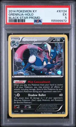 Greninja - Pokemon XY Promos #XY24 PSA 5 - Image 1